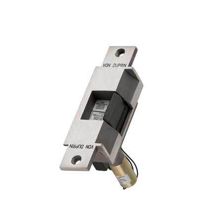 Von Duprin Grade 1 Electric Strike, Fail Safe Electrically Locked 12 VDC, 6-in x 1-1/4-in Faceplate, For use 6223 12V 32D FS